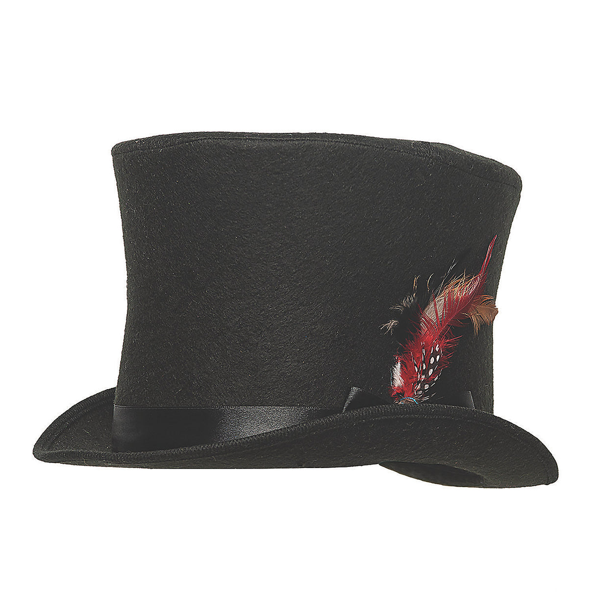Classic Dickens Top Hat for Victorian Theme Parties Halloween and Steampunk Events