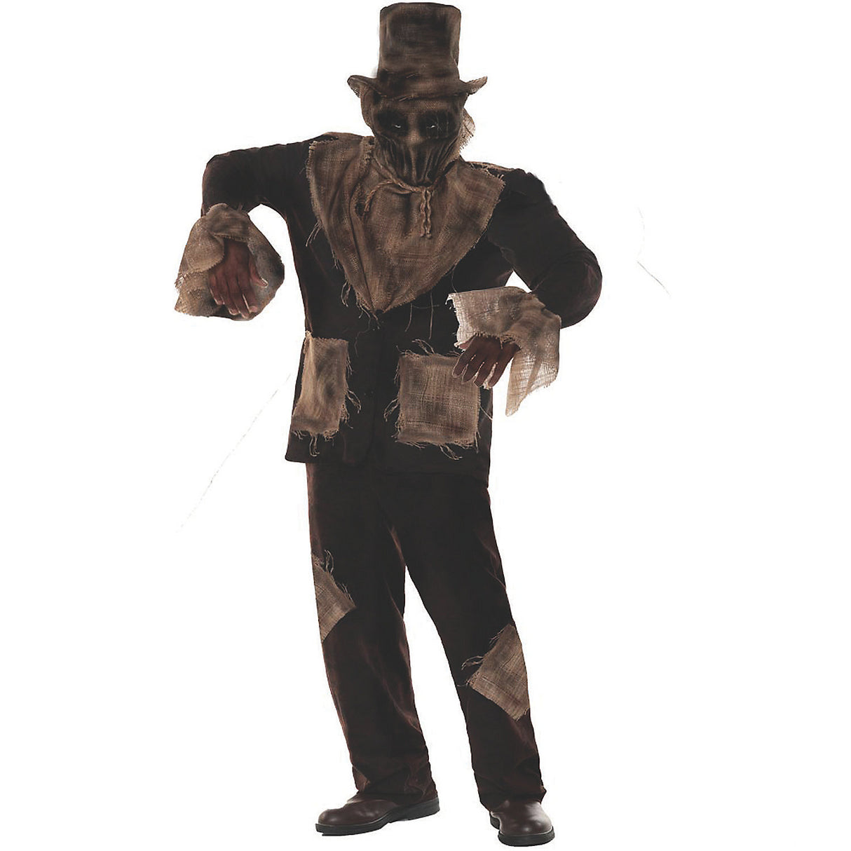 Spooky Last Straw Scarecrow Costume for Halloween Parties and Eerie Themed Events