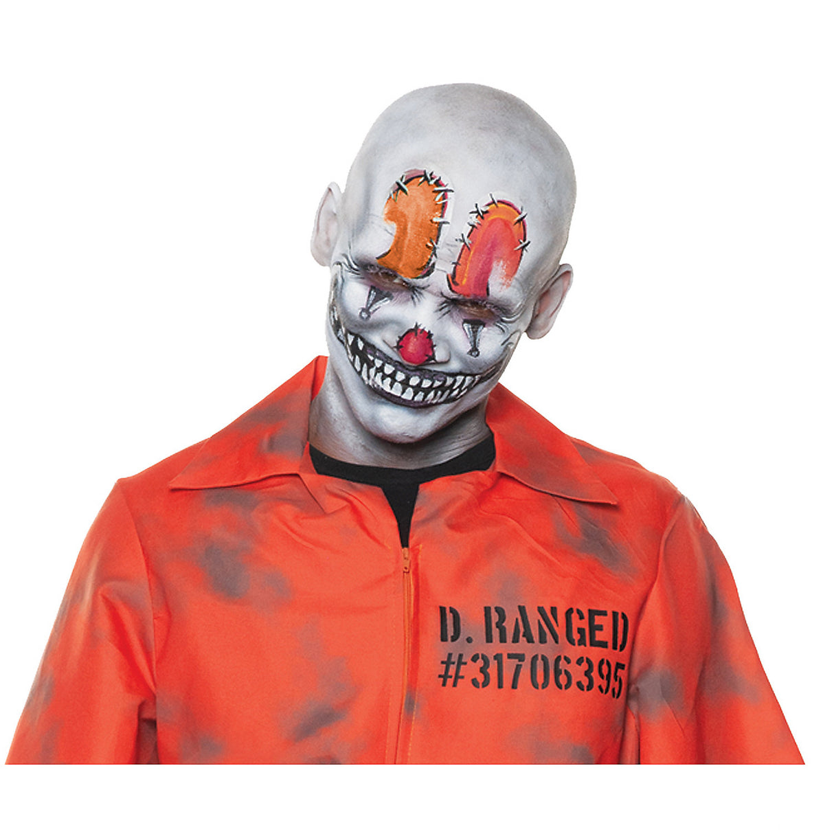 D.Ranged Adult Prison Costume for Halloween Parties and Spooky Events