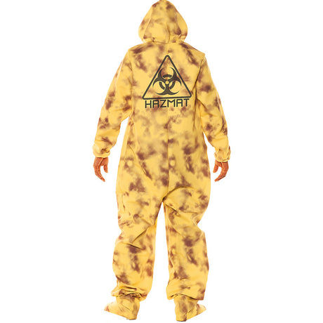 Adult Hazmat Suit for Halloween Parties Themed Events and Scary Costume Celebrations