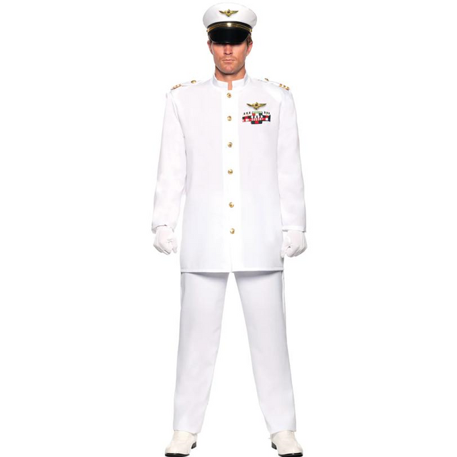 Deluxe Navy Admiral Costume