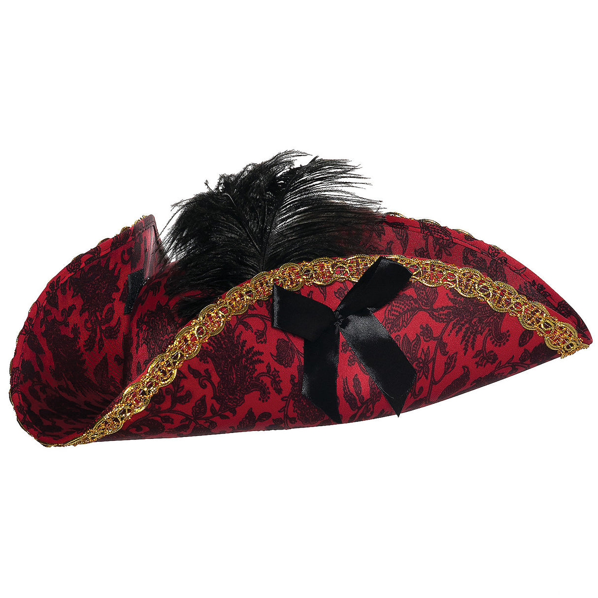 Tricorne Fancy Pirate Hat for Halloween Parties Costume Events and Festive Celebrations