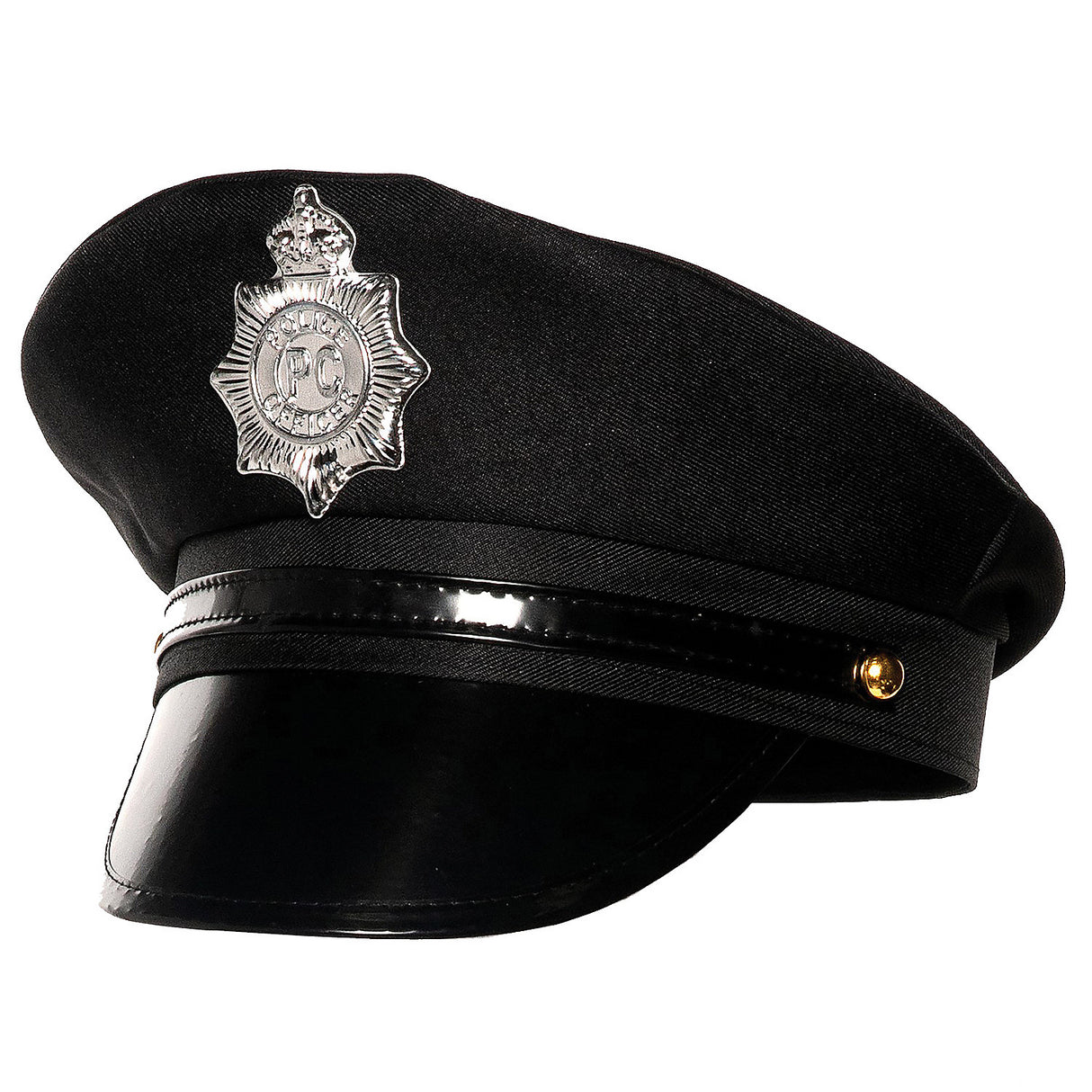 Authentic Police Captain Hat for Adult Costumes Halloween Parties and Themed Events