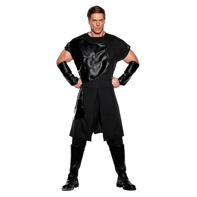 Men's Black Dragon Slayer Costume