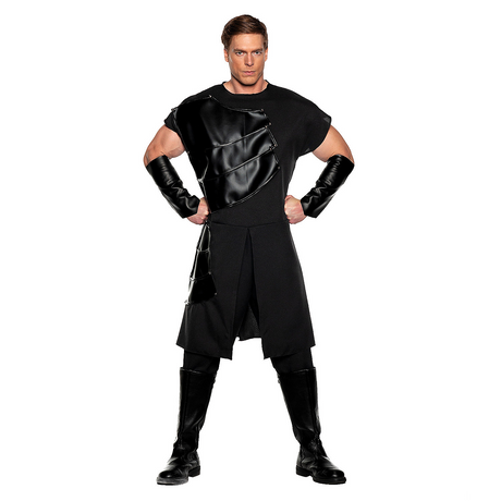 Men's Black Dragon Slayer Costume