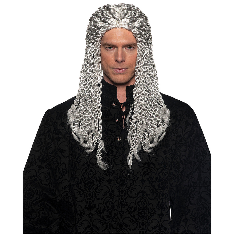 Transform Your Look with Adult's Silver Dreads Wig for Halloween Events and Themed Parties