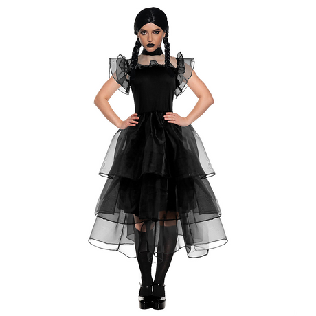 Women's Gothic Prom Dress Costume
