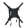Classic Ninja Backpack with Katanas Costume Accessory