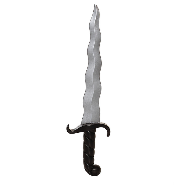 Wavy Blade Foam Dagger Costume Accessory