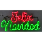 Lighted Feliz Navidad Sign
