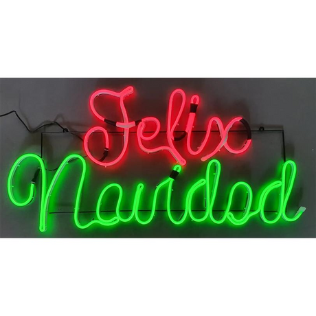 Lighted Feliz Navidad Sign