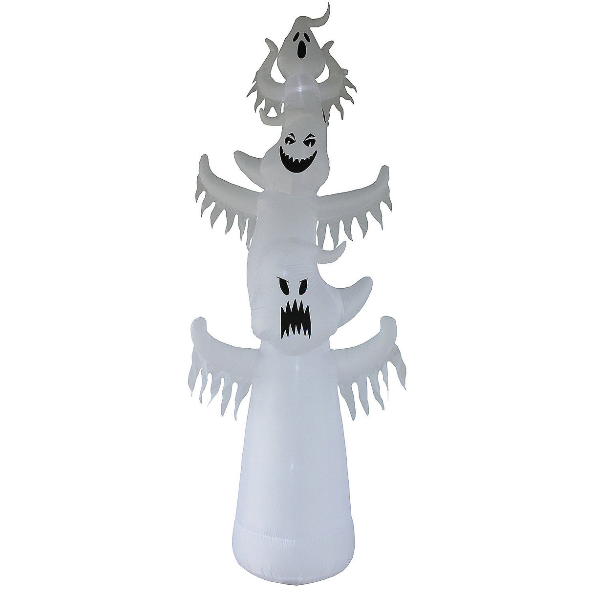 Giant Terrorific Trio Ghosts Lawn Decor for Halloween Parties and Spooky Displays