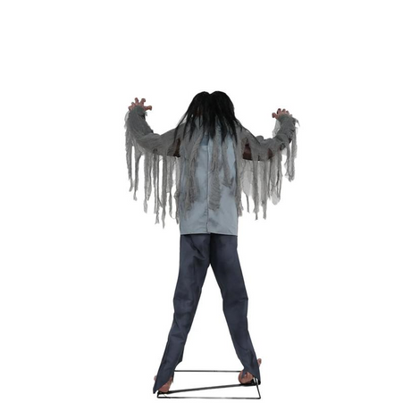 6 Ft. Animated Light-Up Jack & Jill Zombie Halloween Decoration