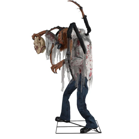 6 Ft. 10" Animated Spider Monster Dr. Fangor Halloween Decoration