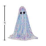 32 1/4" Short Disco Mosaic Ghost Halloween Decoration