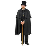 Cape Dickens Black for Vintage Victorian Costume for Children and Teens