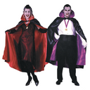 Reversible Black And Red Cape
