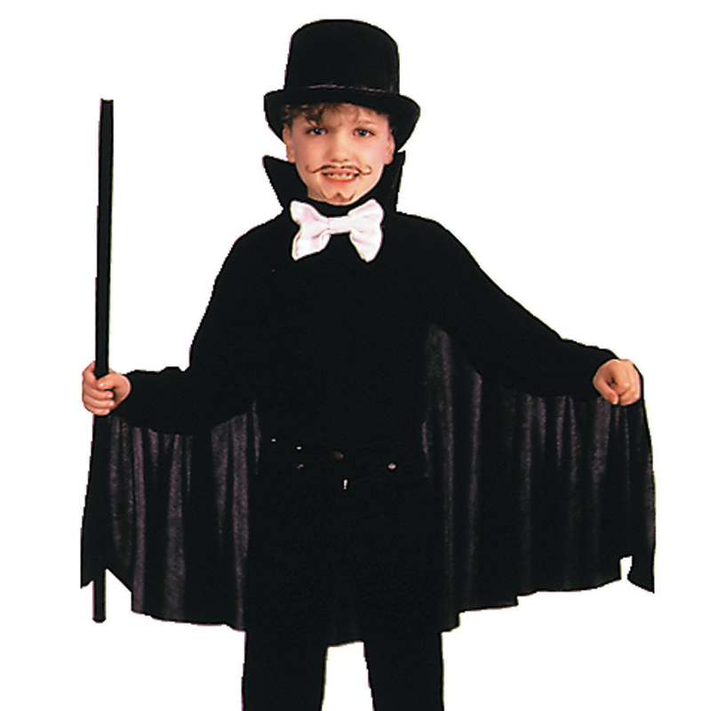 Versatile Black Cape for Halloween Parties Costume Events and Theatrical Performances