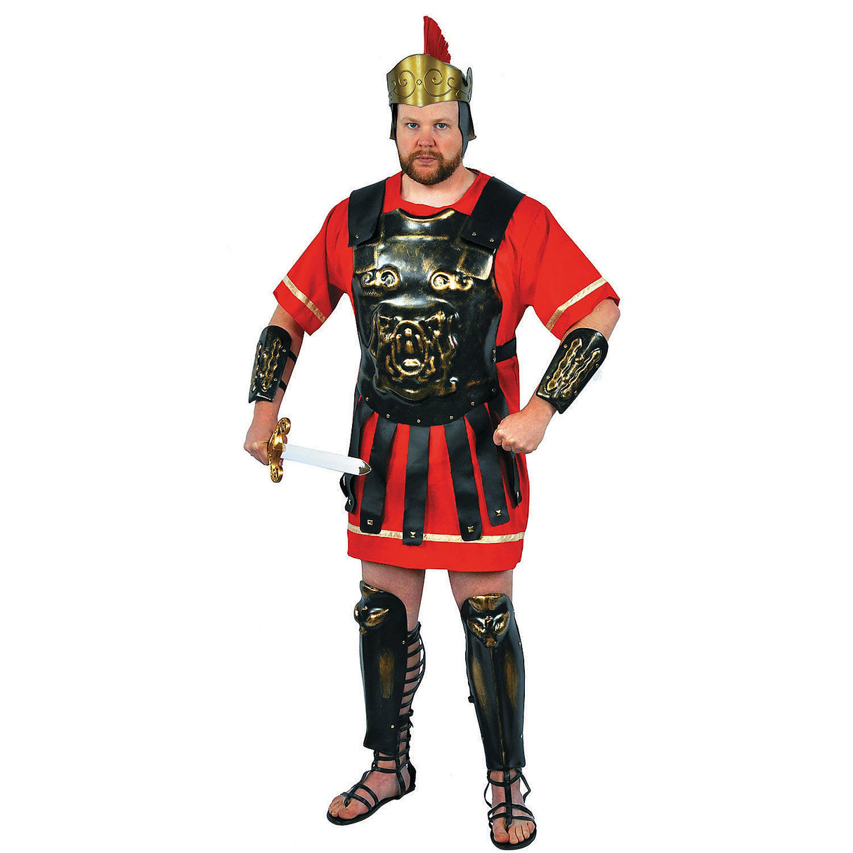 Authentic Men's Roman Warrior Costume for Historical Theme Parties Halloween Events and Cosplay