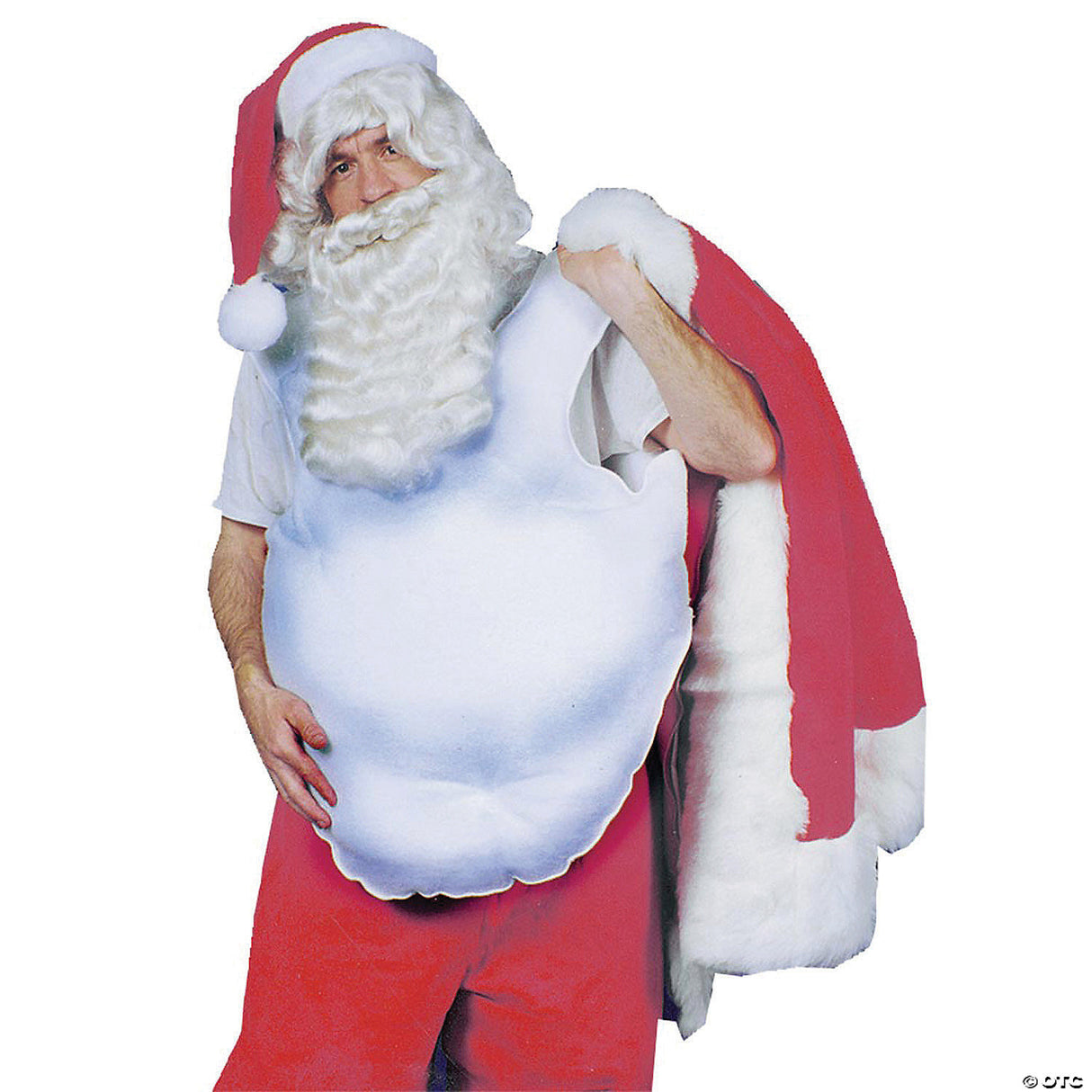 Men's Santa Padding for Holiday Costumes Parties and Festive Events