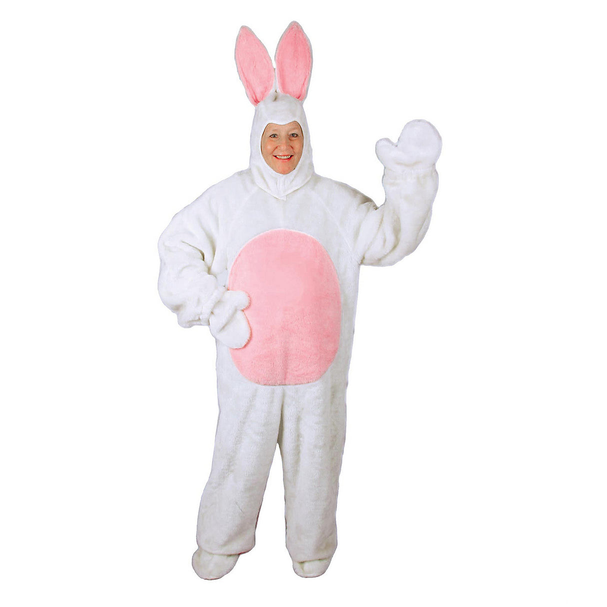 Fun Unisex Bunny Costume for Easter Celebrations and Halloween Costume Events