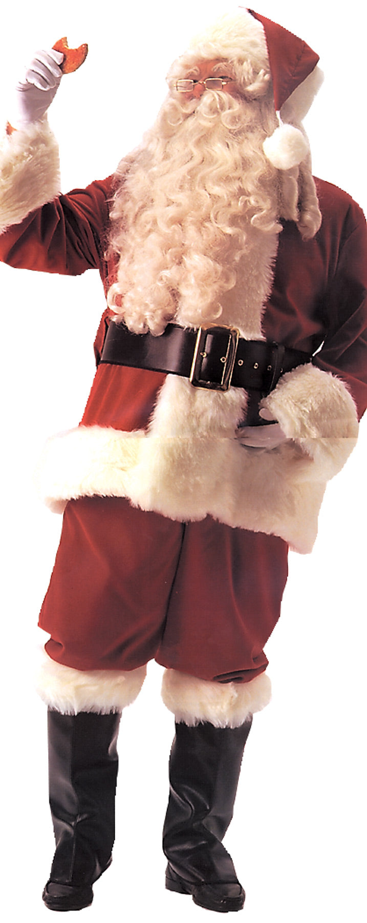 Deluxe Santa Suit Velvet for Christmas Parties Holiday Events and Festive Celebrations