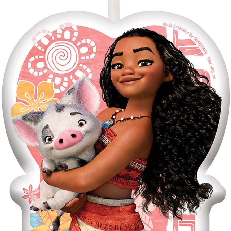 Disney Moana Birthday Candle Set for Themed Parties and Cake Celebrations