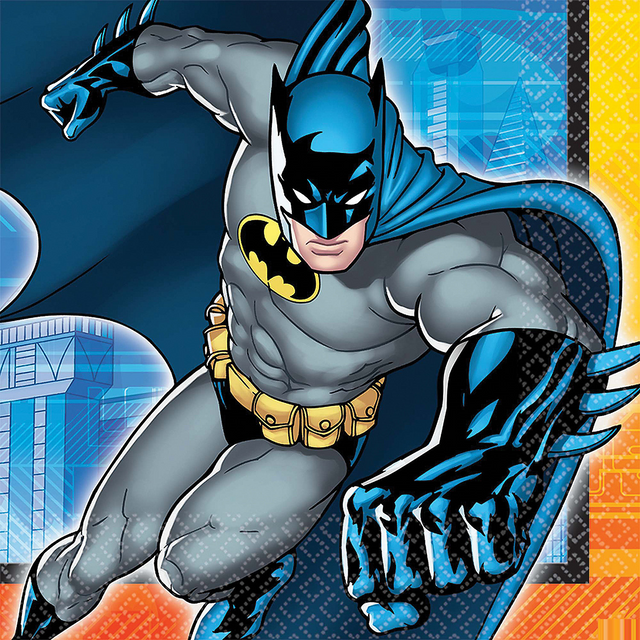 BATMAN 1ST LUNCH NAPKINS