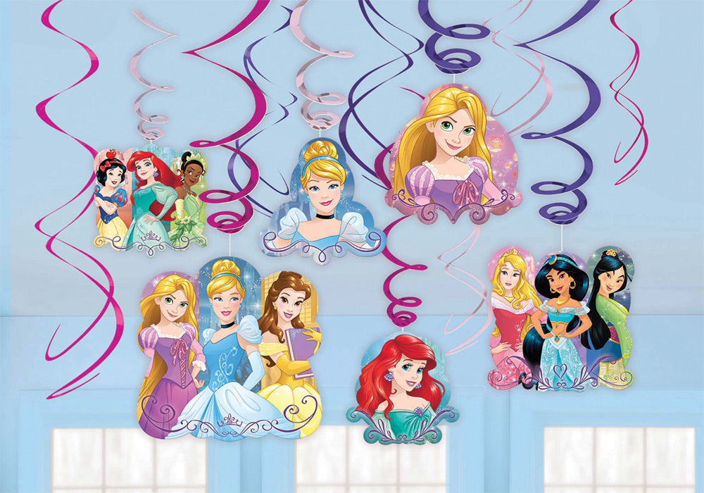 Adorable Disney Princess Foil Decor for Children's Parties and Themed Events