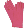 Hot Pink Gloves With Snap