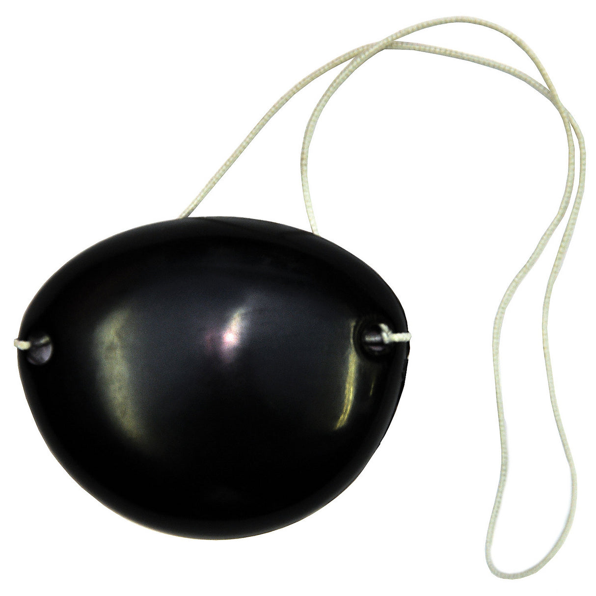 Classic Black Pirate Eyepatch for Costume Parties and Halloween Celebrations