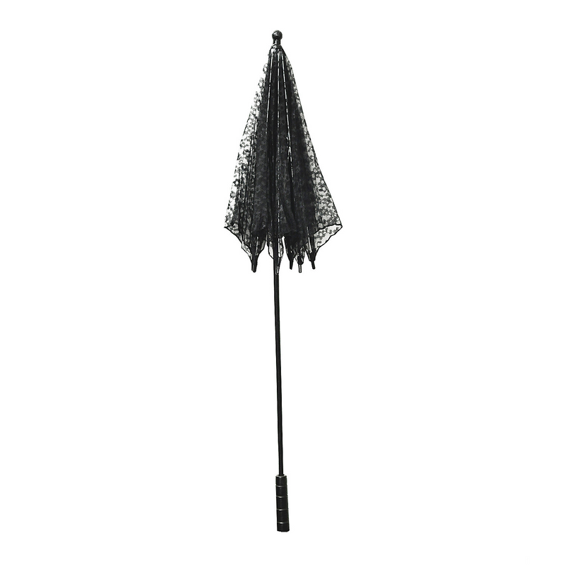 Elegant Parasol Lace Black for DIY Costume Accessories and Themed Events