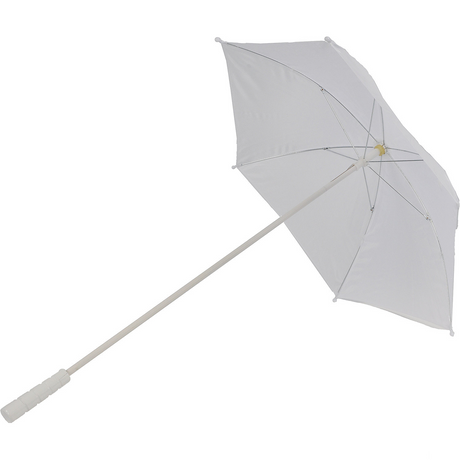 Nylon White Parasol