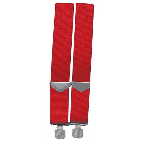 Suspenders 1890S Red