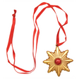 Dracula vampire pendant with red jewel
