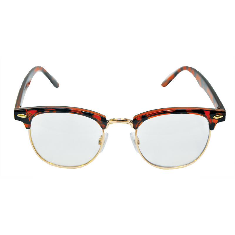 Glasses Mr 50's Clear