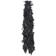 Boa Black Chand With Silver Lurex
