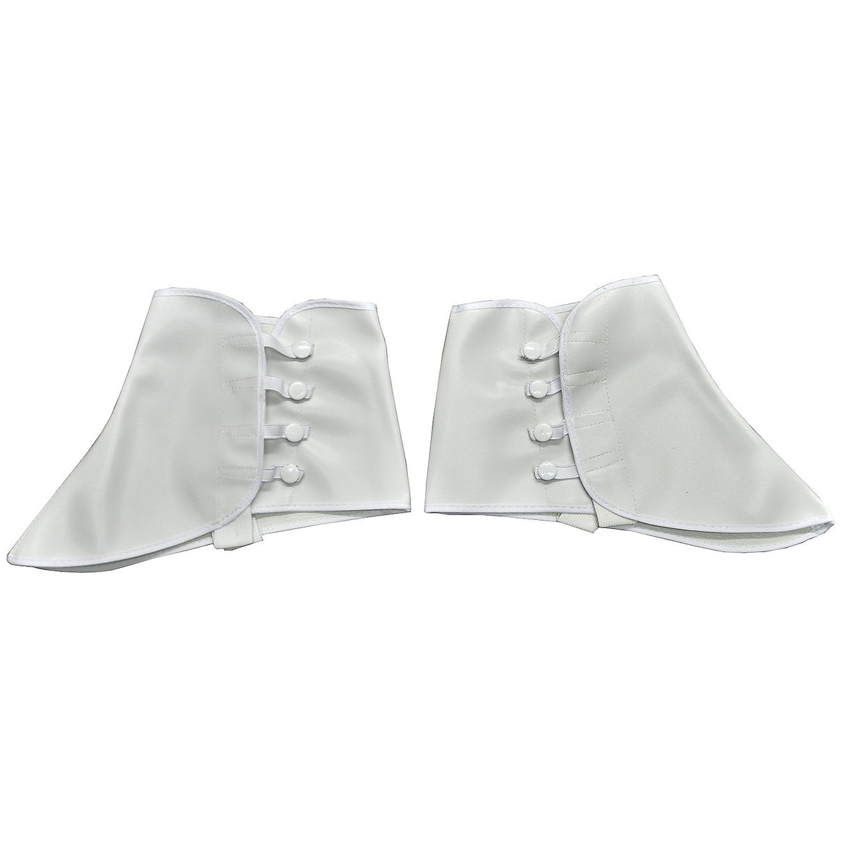 Stylish Short Vinyl Spats for Theatrical Performances and Costume Parties