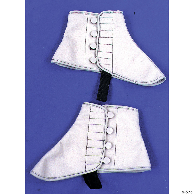 Grey Felt Spats