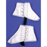 Grey Felt Spats