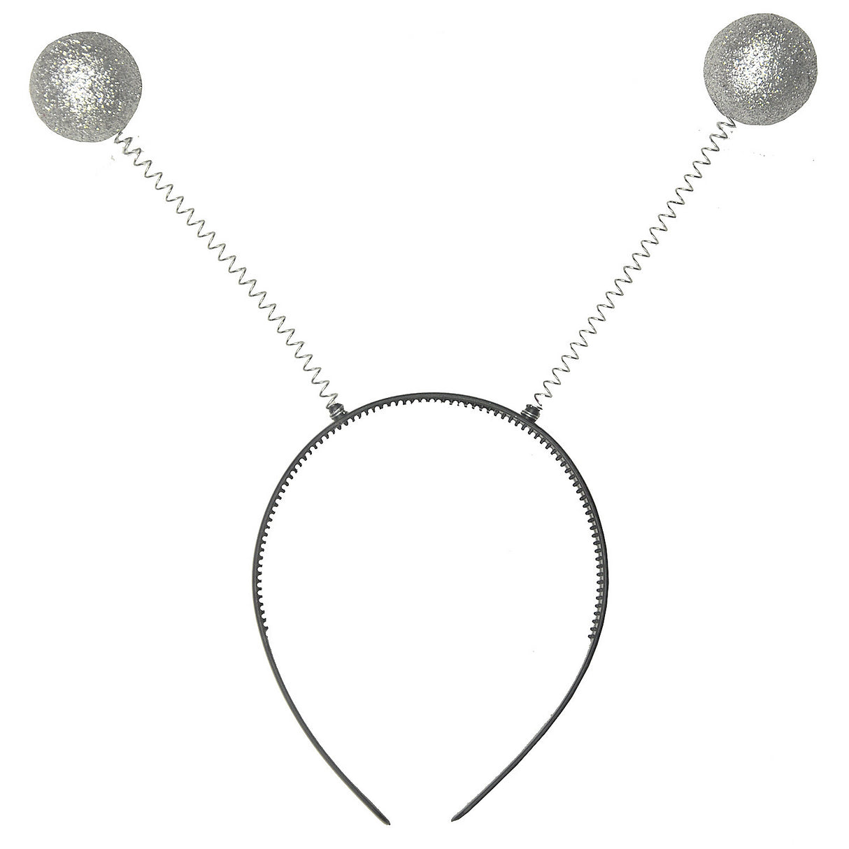 Unique Silver Alien Antenna Headpiece for DIY Costumes Halloween and Sci-Fi Events