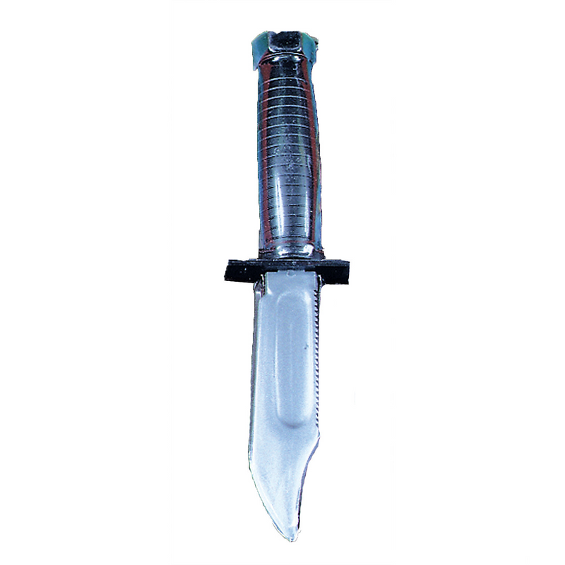Realistic Rubber Survival Knife for Costume Accessories DIY Projects and Role Play