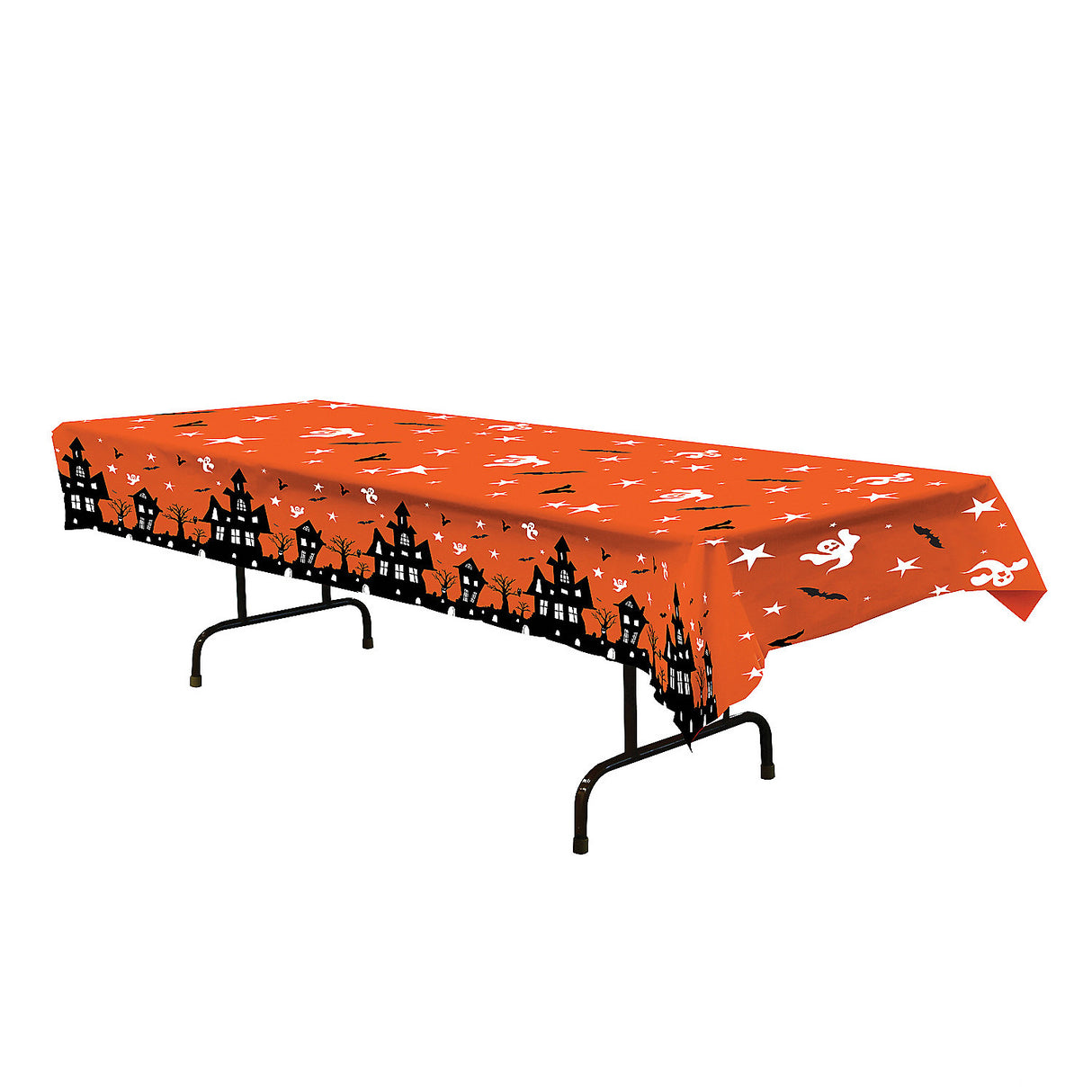Haunted House Tablecover for Halloween Parties and Spooky Events