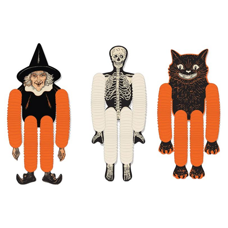 VINTAG HALLOWEEN TISSUE DANCER
