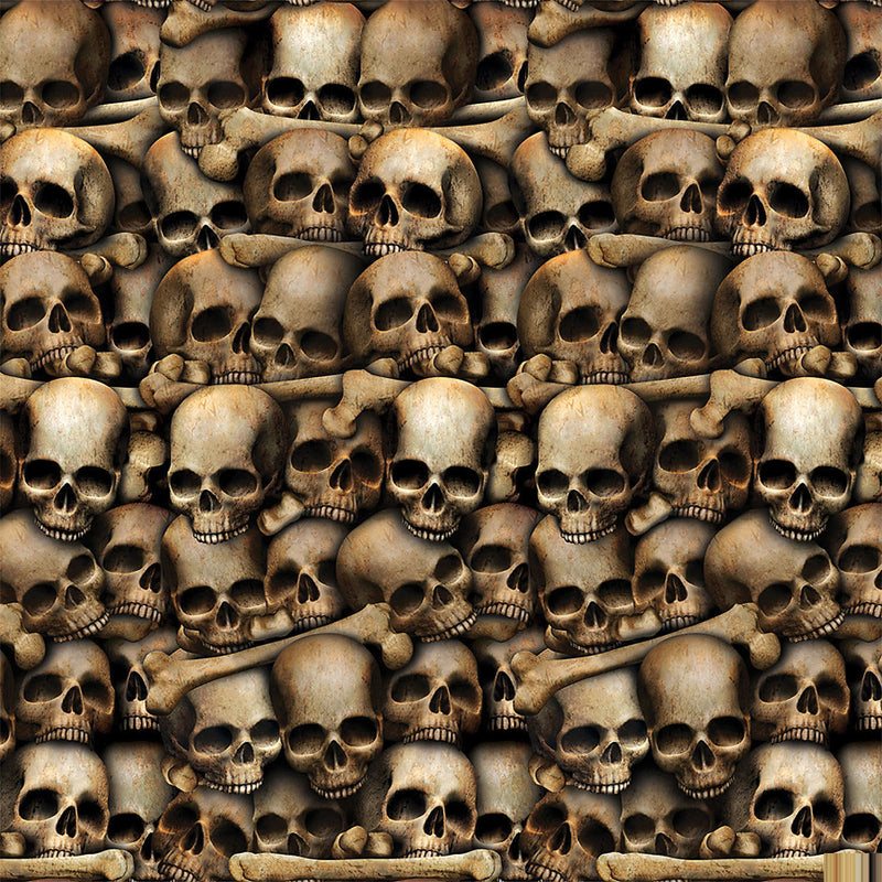Catacombs spooky Halloween backdrop