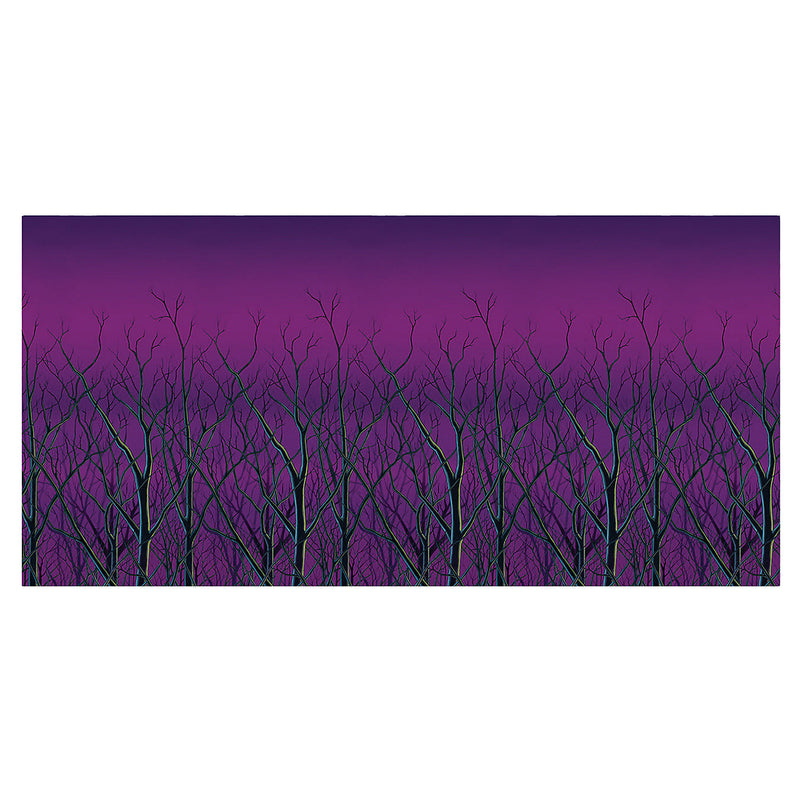 Spooky Forest Backdrop for Halloween Decorations and Themed Parties