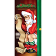 Santa Restroom Door Cover