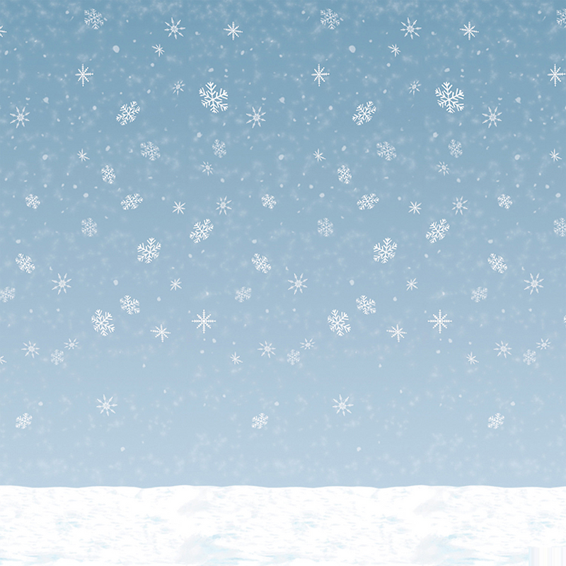 Insta-Theme Winter Sky Backdrop