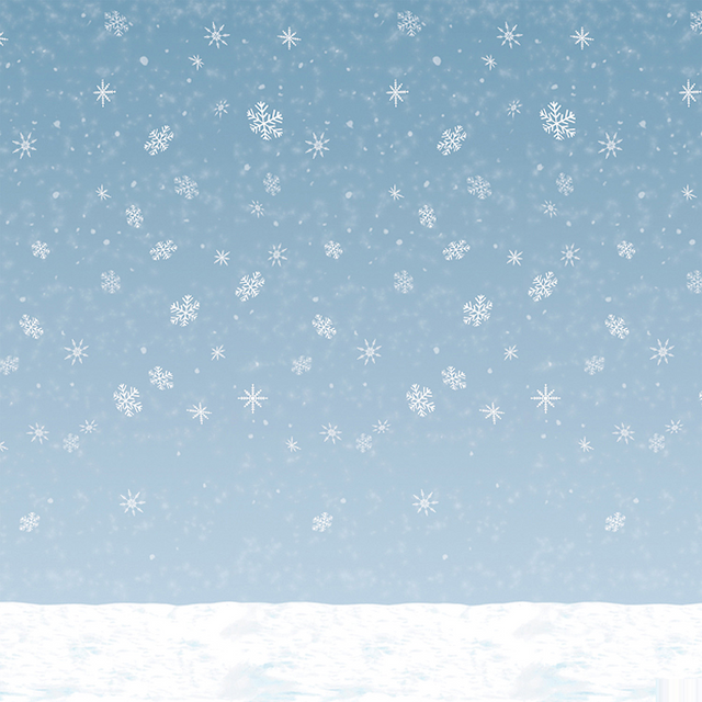 Insta-Theme Winter Sky Backdrop