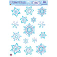 Crystal Snowflake Window Clings